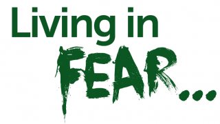 Living in fear logo